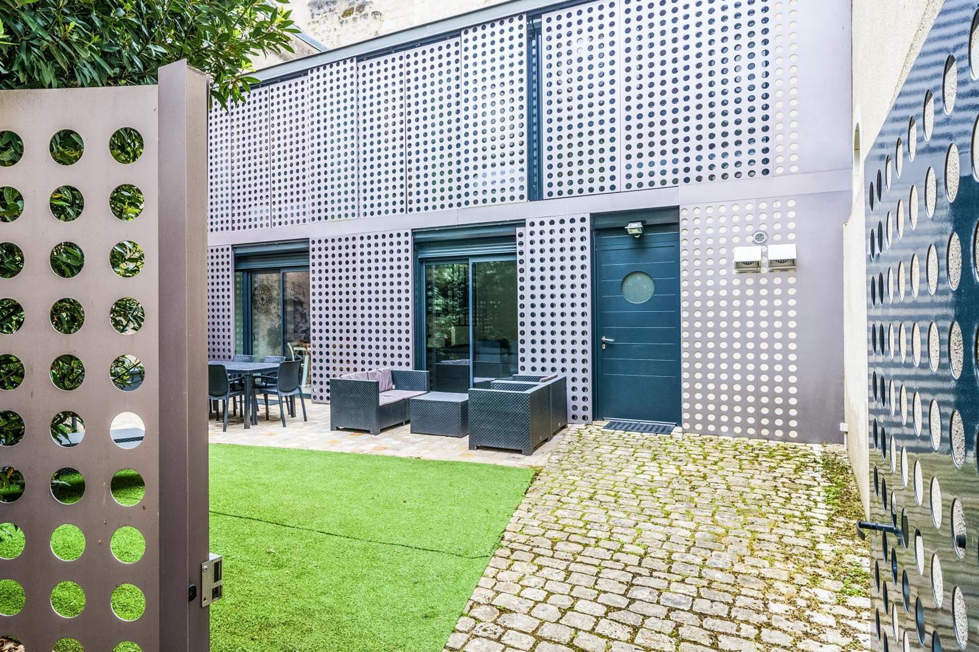 Maison D'Architecte Centre Tours Jardin, Climatisation, Parking 5 P Εξωτερικό φωτογραφία